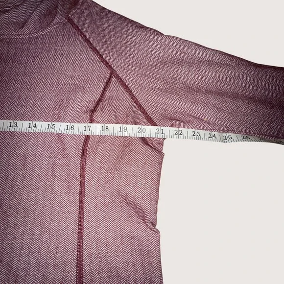 Patagonia Women's Large Base Layer Active Hoodie Herringbone Gorpcore Thumbholes - Picture 16 of 16